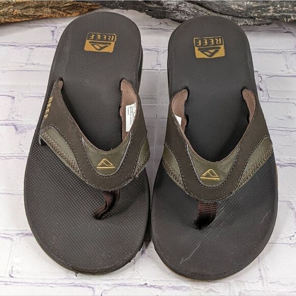 Reef Fanning Sandals Flip Flops - Picture 2 of 9